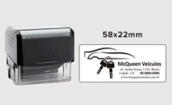 Carimbo Profissional 3913 | 58x22mm